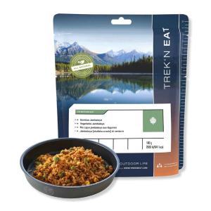 Plat Cuisiné RIZ CAJUN JAMBALAYA AUX LEGUMES all natural TREK'N EAT